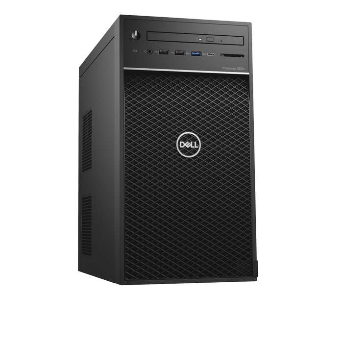 REFURBISHED - DELL PRECISION 3630 TOWER - XEON E-2246G - 6 CORE - 16GB DDR4 - 512GB M.2 SSD - 8GB...