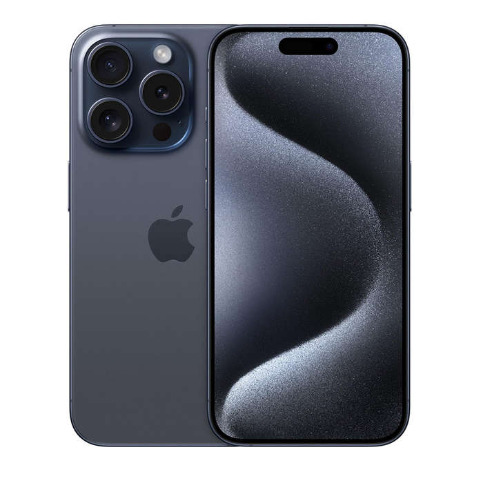 REFURBISHED - iPHONE 15 PRO - BLUE TITANIUM - 128GB - SMARTPHONE