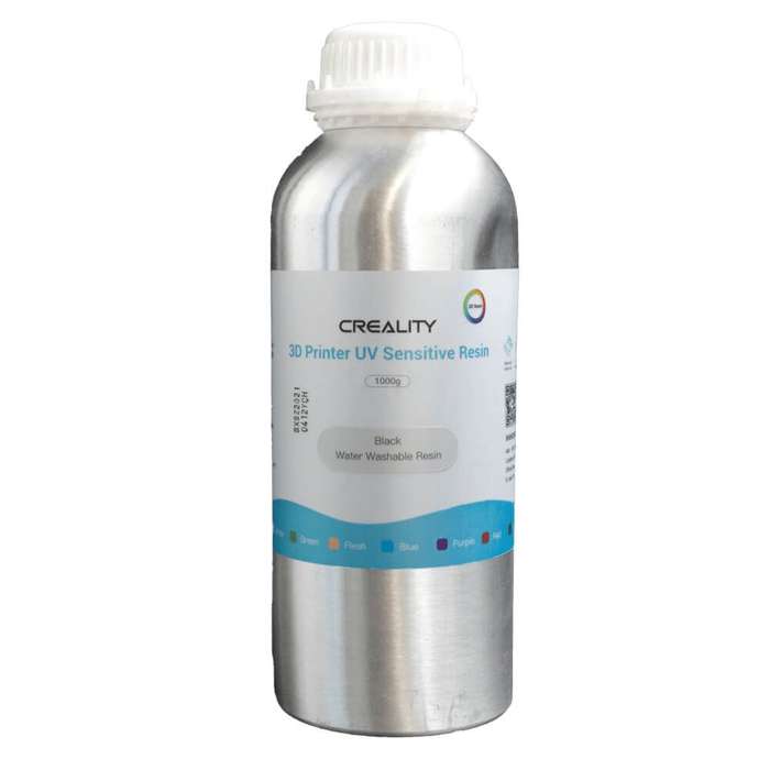 Creality Water Washable UV Resin - Black - 500g