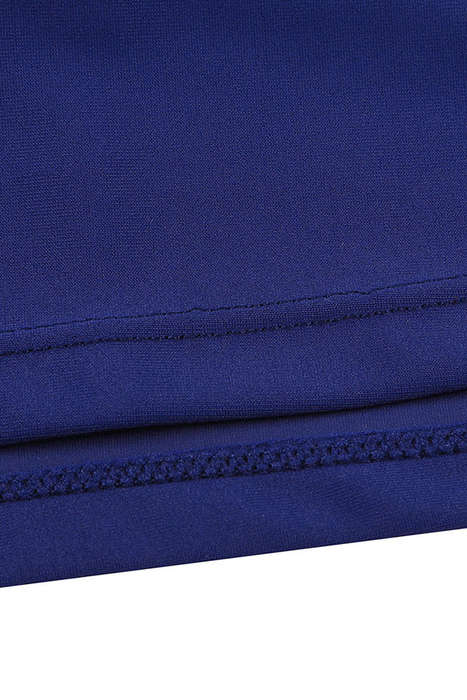 Plus Size Navy Blue Skirted Swim Bikini Bottom