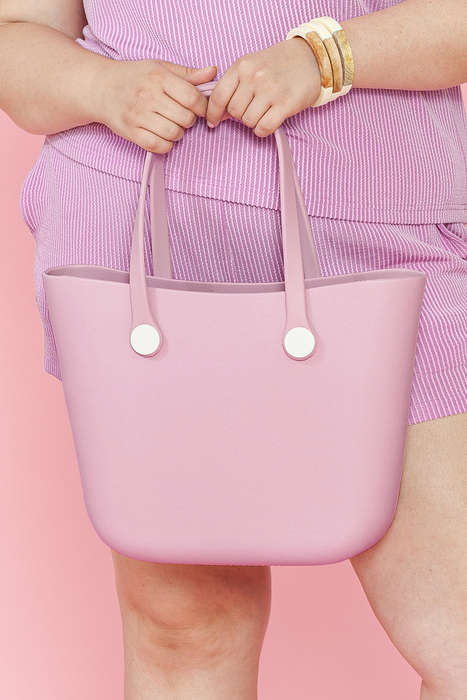 Pink Waterproof Self-assembly Detachable Straps EVA Tote Bag