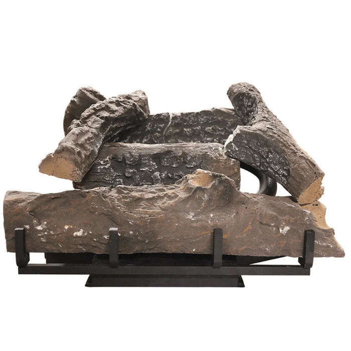 Log Fireplace Gas Heater 670mm Wide | GFP101