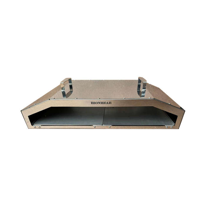 Double Pizza Dome 3CR12 Stainless Steel