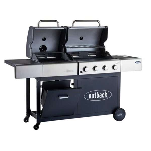 Outback Jupiter Dual Fuel 4 Gas/Charcoal Hybrid Barbecue