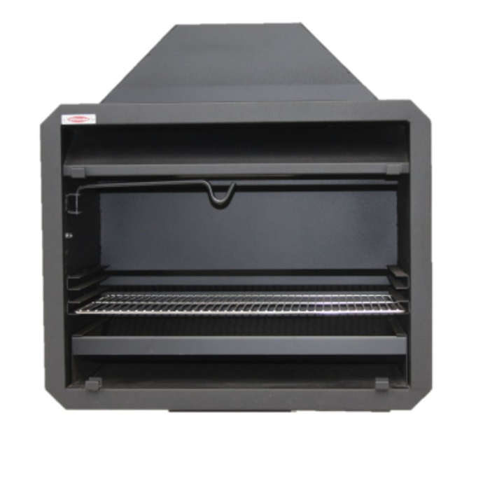 Nova braai 800mm Mild steel with removable door