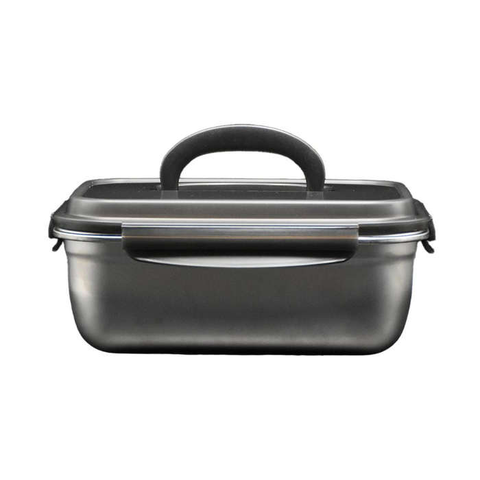 Versatile Food Storage Stainless-Steel Braai Bak - Durable lid included. - Various sizes