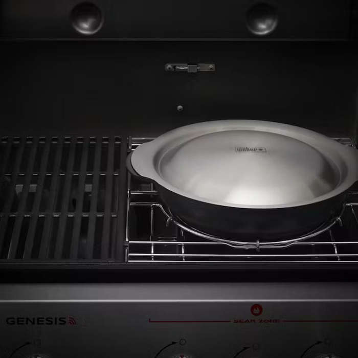 Weber Crafted Wok And Steamer (Cast Iron) 7607