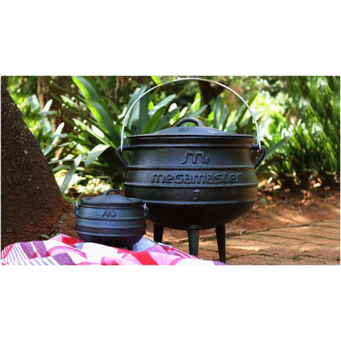 MEGAMASTER  CAST IRON POTJIE - NO 3 | POT0009