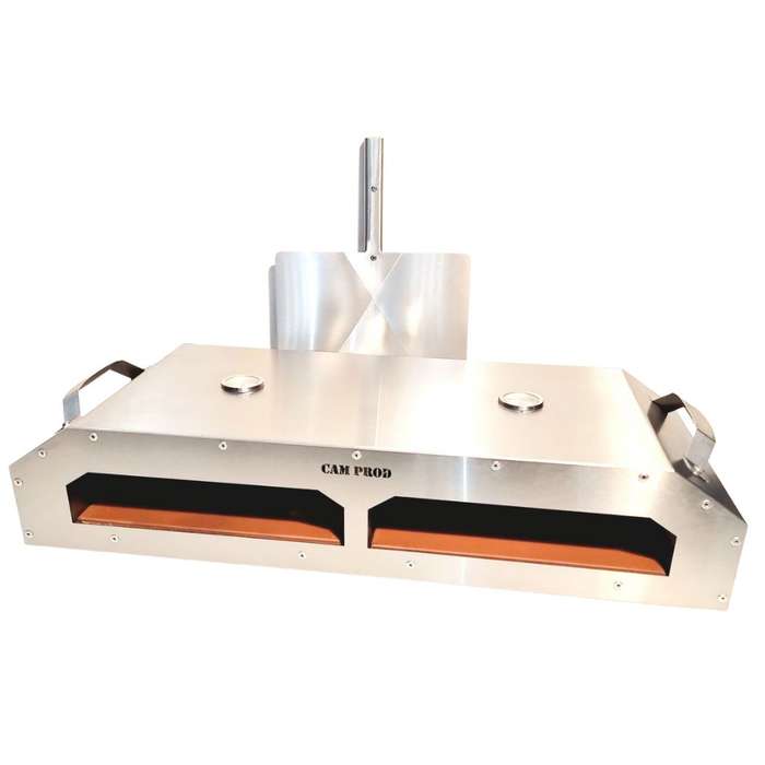 CAM Stainless Steel  Double Pizza Oven | EFPB 013