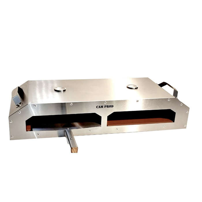 CAM Stainless Steel  Double Pizza Oven | EFPB 013