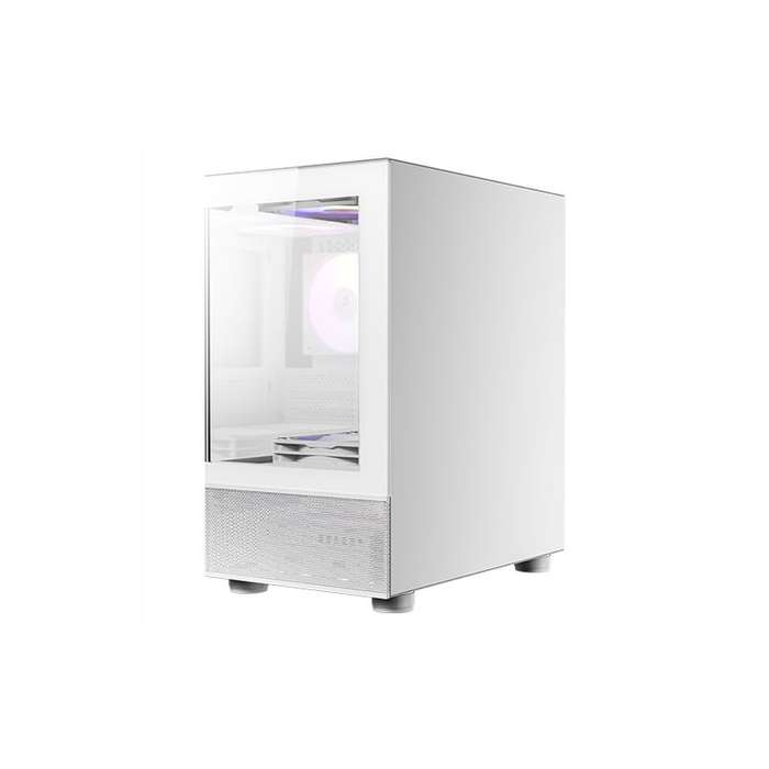 Antec CX200M Elite Micro-ATX | ITX RGB Mini-Tower Gaming Chassis - White