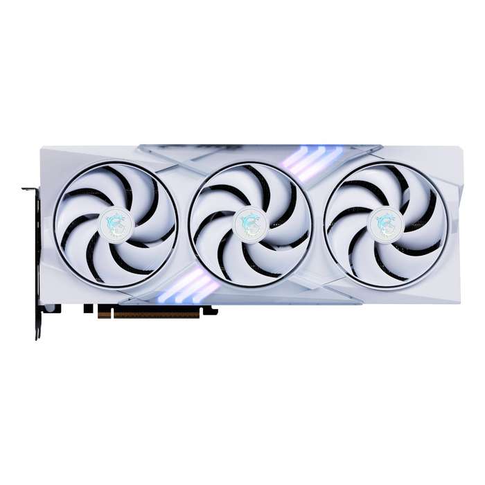 MSI GeForce RTX 5070 GAMING TRIO OC 12GB Graphics Card  White