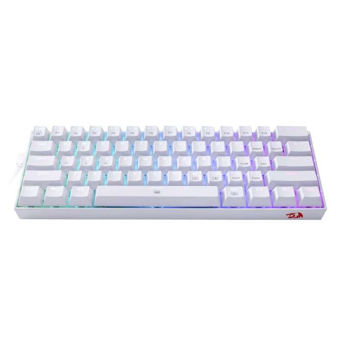 REDRAGON DRAGONBORN Wired Mechanical Keyboard RGB67Key Design - White
