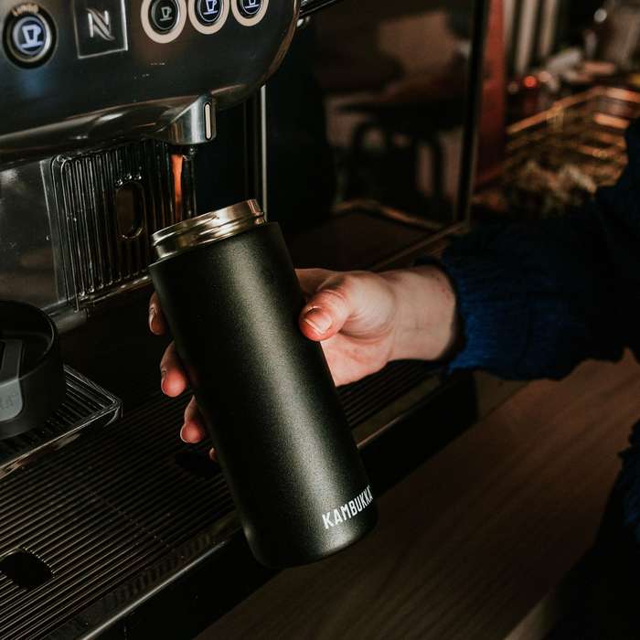 Kambukka Olympus SS Double Wall Insulated Tumbler Matte Black - 500 ml