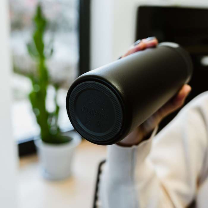 Kambukka Olympus SS Double Wall Insulated Tumbler Matte Black - 500 ml