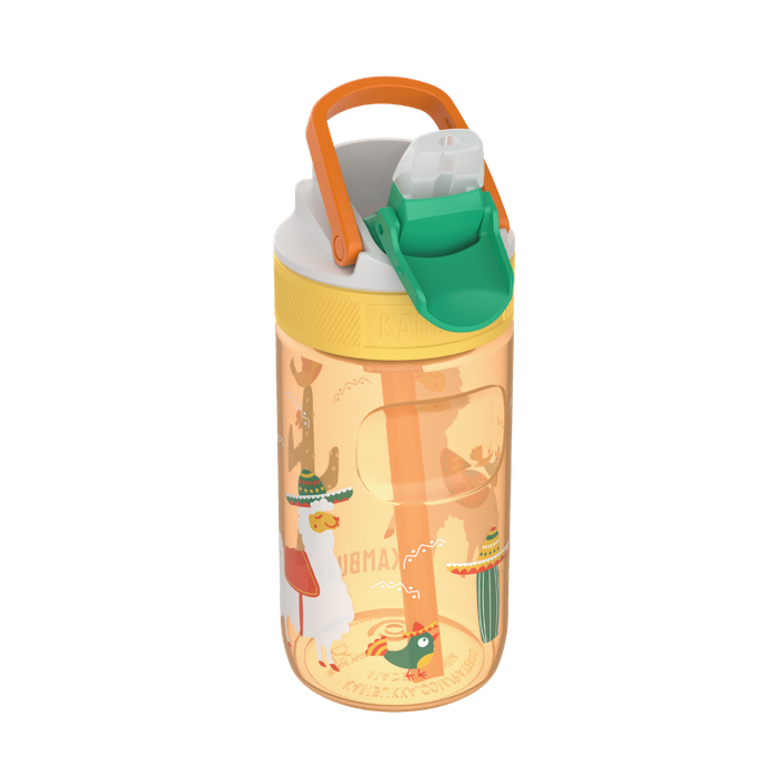 Kambukka Lagoon Mexican Parade Water Bottle with Straw Lid - 400 ml