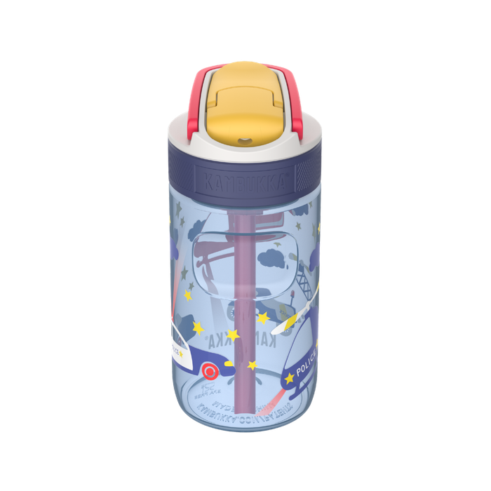 Kambukka Lagoon Police Patrol Water Bottle with Straw Lid - 400 ml