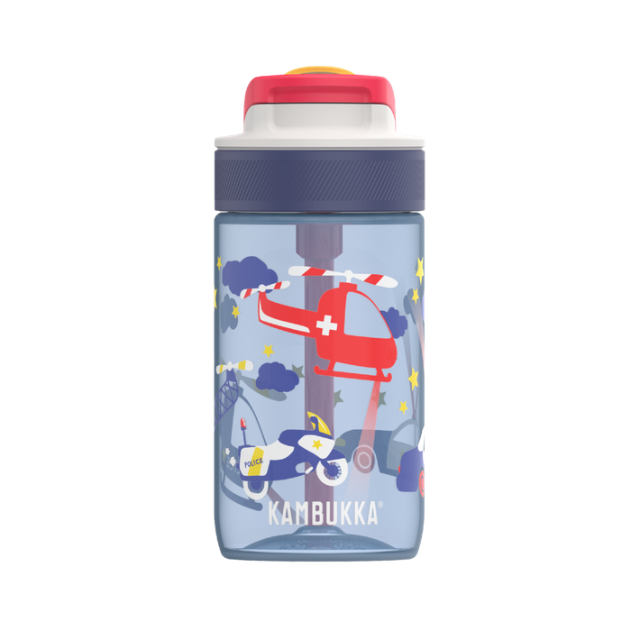 Kambukka Lagoon Police Patrol Water Bottle with Straw Lid - 400 ml
