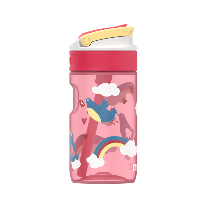 Kambukka Lagoon Love Birds Water Bottle with Straw Lid - 400 ml