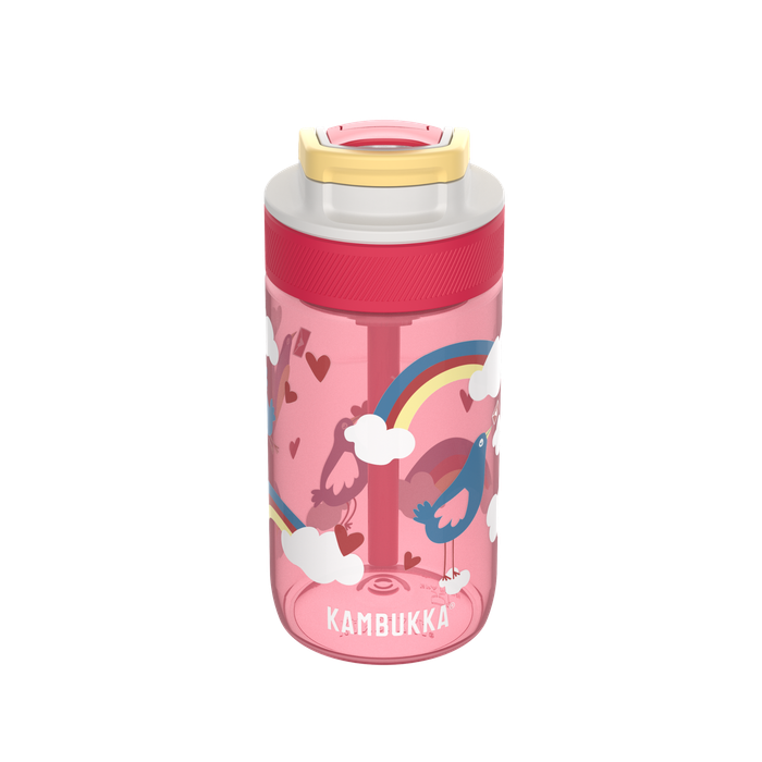Kambukka Lagoon Love Birds Water Bottle with Straw Lid - 400 ml