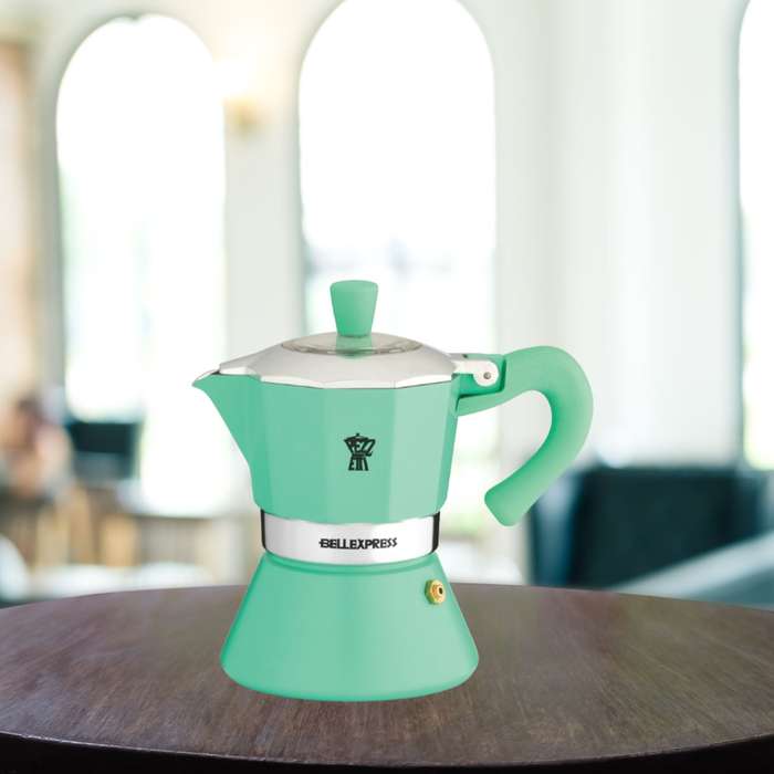 Pezzetti Belle Express Stove Top Coffee Maker - Green
