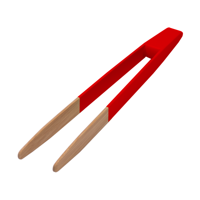 Pebbly Non-Magnetic Toast Tongs