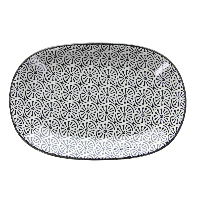 Tognana Chakra Oval Plate 28cm
