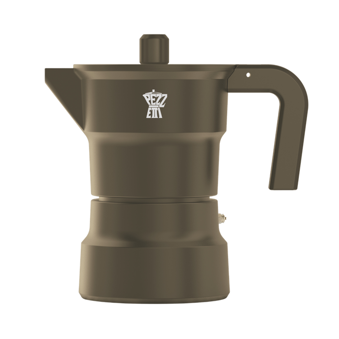Pezzetti Solid Express Stove Top Coffee Maker - Brown
