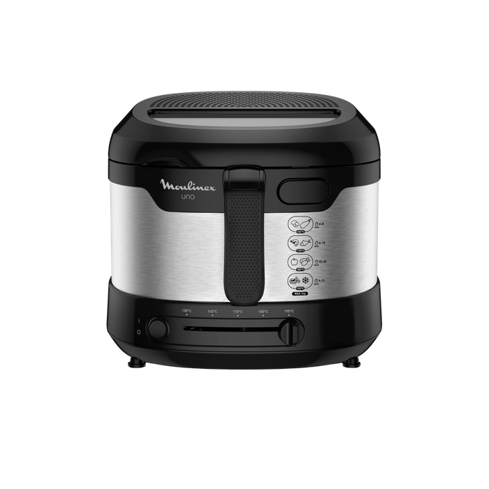 Moulinex Uno M Fixed Bowl Stainless Steel Deep Fryer