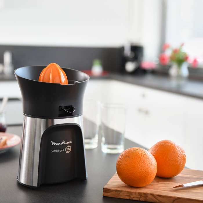Moulinex Vita Press Direct Serve Citrus Press Silver