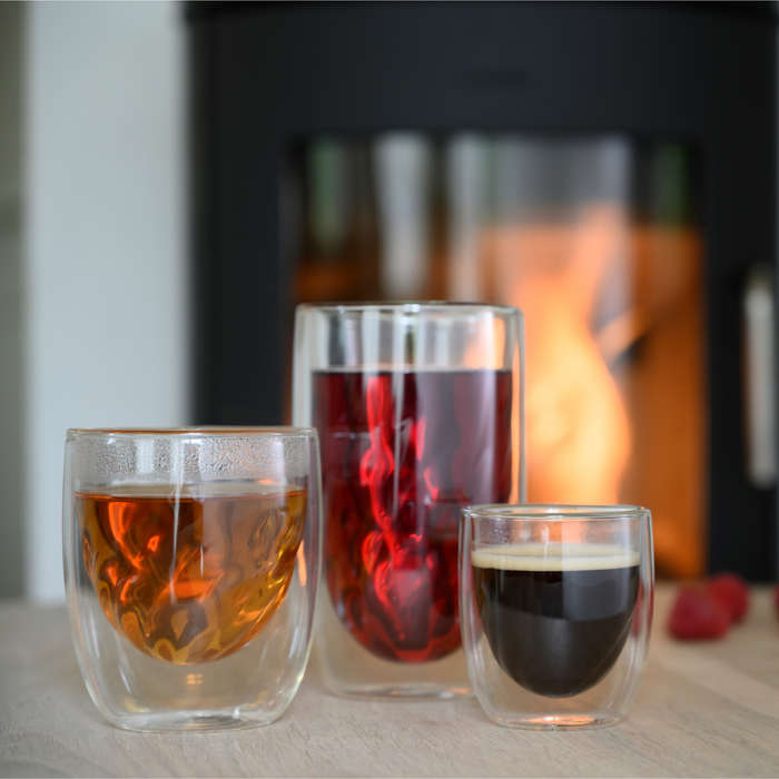 Element Fire Double Wall Glass Set of 2 (75ml)