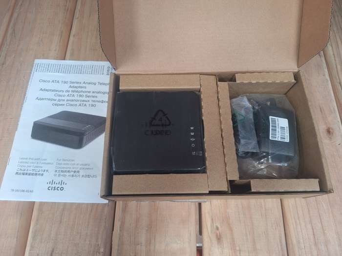 Cisco ATA 191 Analog Telephone Adapter -