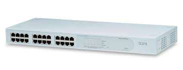 3Com 3C16471 Baseline Switch 24 Port 10/100 Unmanaged Switch  Used