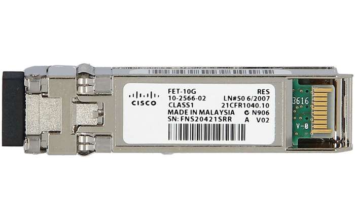 Cisco 10-2566-02 Fet-10G Multi-Mode Fibre 850Nm Sfp Transceiver - Refurb