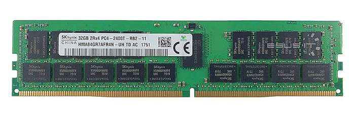 SK Hynix 32GB 2RX4 PC4-2400T-RB1-11 DDR4 Server RAM - Refurb