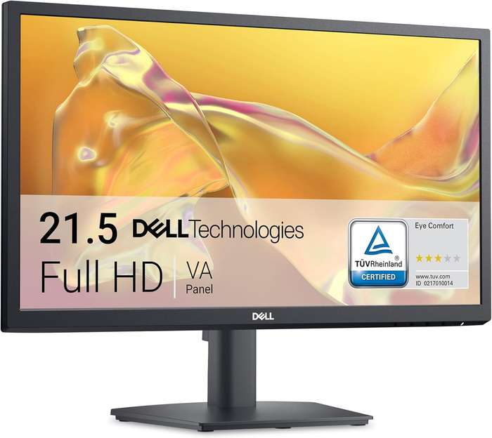Dell SE2225H 21.5 Inch FHD 1920x1080 at 75Hz 5MS VA LED Monitor -