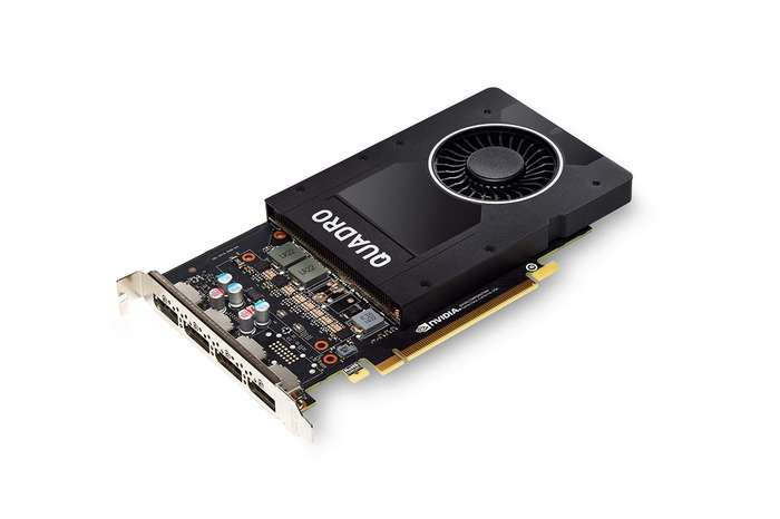 NVIDIA QUADRO P2000 - 5 GB GDDR5 GPU - 4x DP 1.4 - GRAPHICS CARD