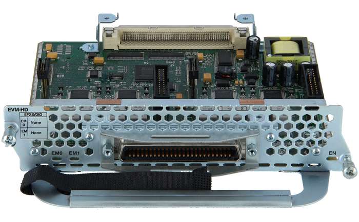 Cisco Evm-hd 8fxs/did High Density Voice/ Fax Extension Module-