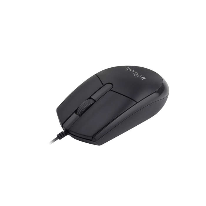 Astrum KCW080 Wired USB Keyboard & 4-Button Optical Mouse Combo 