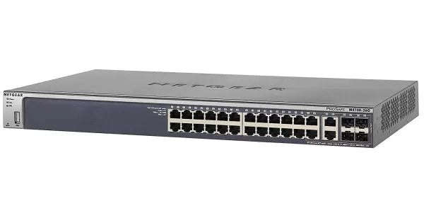 Netgear M4100-26G GSM7224v2h2 ProSAFE 26-Port Gigabit L2+ Managed Switch  Used