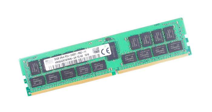 SK Hynix 32GB 2Rx4 PC4-2400T-RB2-11 DDR4 Server RAM  Refurb