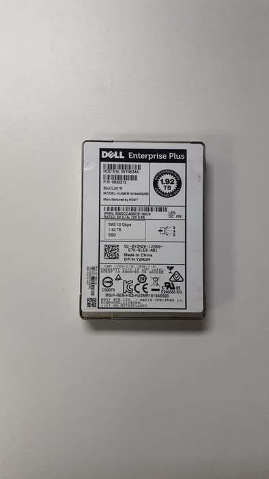 Dell HUSMR1619ASS200 2.5 Inch SFF 1.92TB 12Gbps SAS Enterprise Plus Hard Drive  Refurb