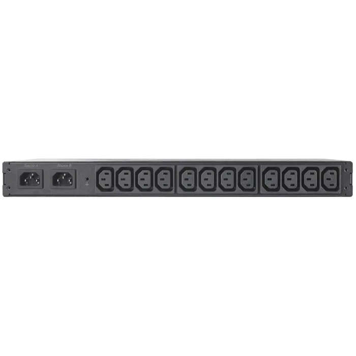 APC AP4421 Rack Automated Transfer Switch 10A/230V 12A/208V C14 in, 12 C13 Out; Open Box