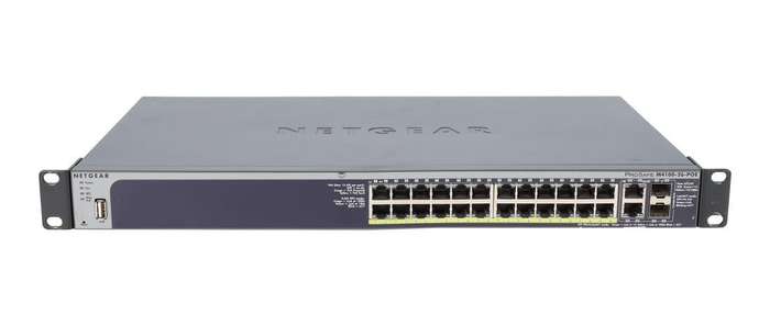Netgear M4100-26G GSM7224v2h2 ProSAFE 26-Port Gigabit L2+ Managed Switch  Used