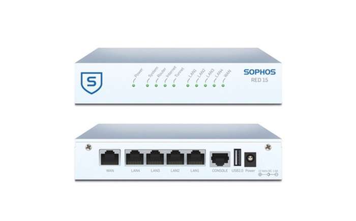 Sophos RED 15 Rev 1 12V 1.5A Ethernet Device - Used