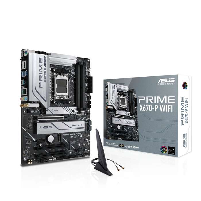 ASUS Motherboard/AM5/4xDIMM/Max. 192GB/DDR5/1xDP/1xHDMI/3xPCIe4.0x16/1xPCIe3.0x1/3xM.2/ 6xSATA/RA...