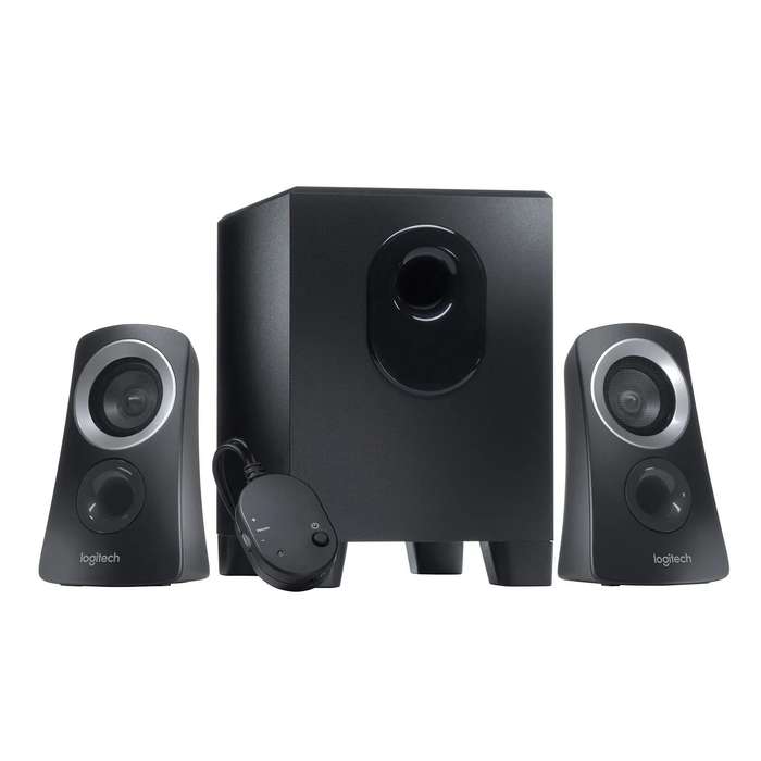 LOGITECH Z313 SPEAKER SYSTEM WITH SUBWOOFER; 25 WATTS