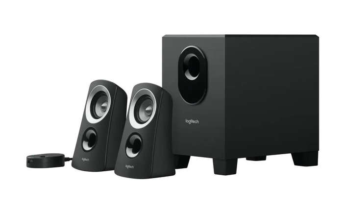 LOGITECH Z313 SPEAKER SYSTEM WITH SUBWOOFER; 25 WATTS
