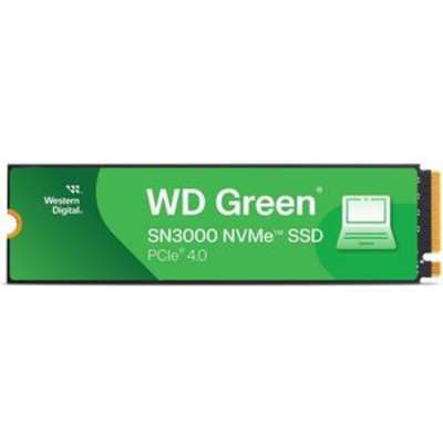 WD Green SN3000 1TB PCIE GEN 4 M.2 3D NAND NVMe Internal SSD