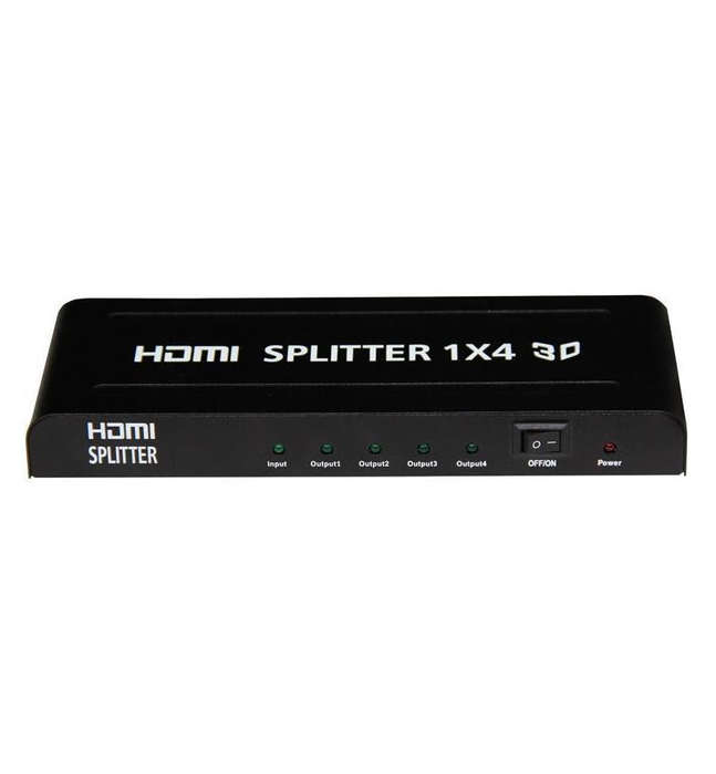 1 IN 4 OUT HDMI 4K SPLITTER BOX